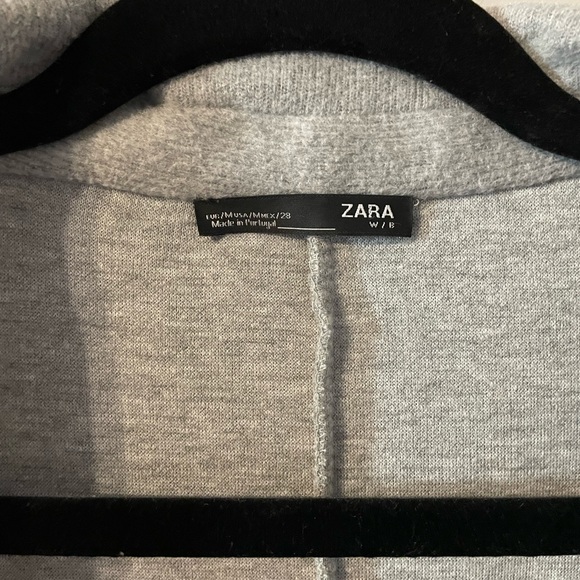 Grey Long Zara Jacket/Coat - Picture 2 of 4